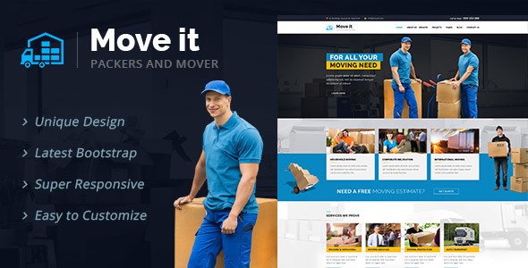 MoveIt - Moving Company WordPress Theme
           TFx