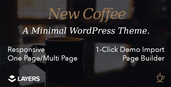 New Coffee - Responsive Layers WordPress Theme
           TFx