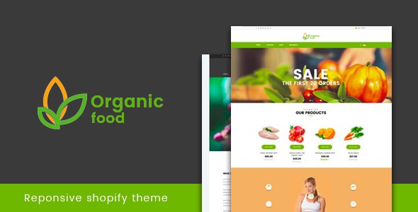 Organic Food - Responsive Shopify Theme
           TFx