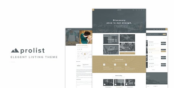 ProList - Elegant Listing & Directory WordPress Theme
           TFx
