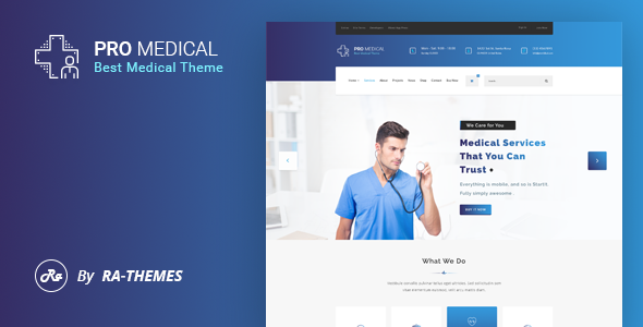 ProMedical - Health care & Medical PSD Template
           TFx