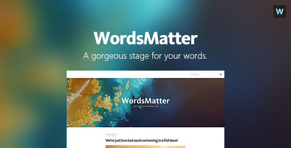 WordsMatter - Designed for Your Writings
           TFx
