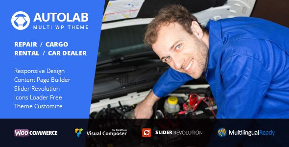 AutoLab - Auto Repair, Rental, Cargo & Dealer WordPress Theme
           TFx