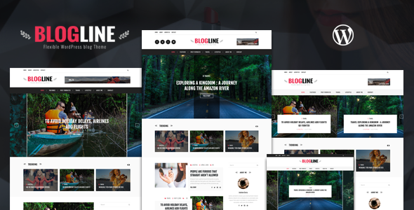 Blogline - Responsive WordPress Blog Theme
           TFx