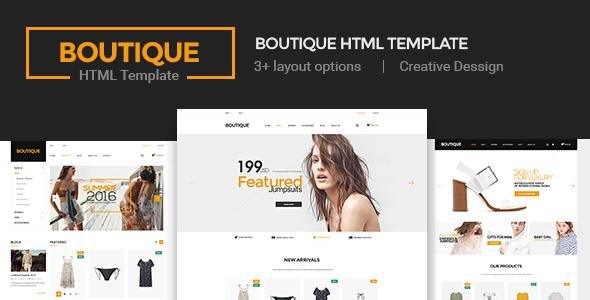 Boutique - Ecommerce Template
           TFx