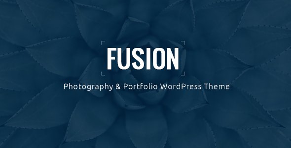 Fusion - Responsive Photography & Portfolio WordPress Theme
           TFx