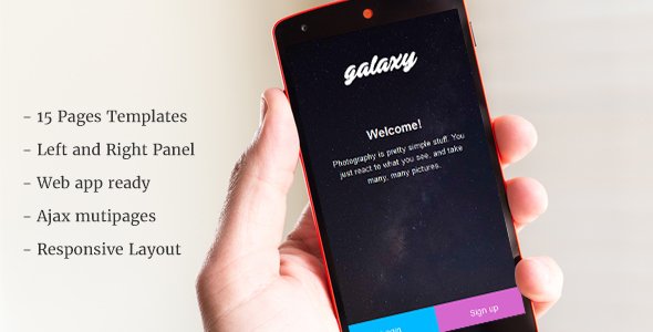 Galaxy - Mobile Template
           TFx