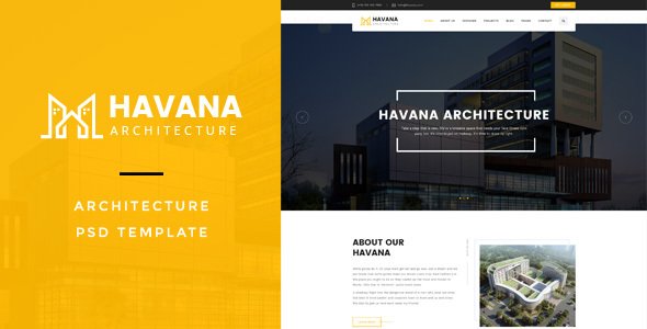 Havana : Architecture PSD Template
           TFx