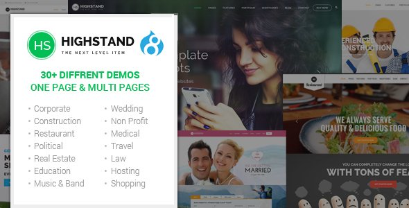 Highstand - Responsive MultiPurpose Drupal Theme
           TFx