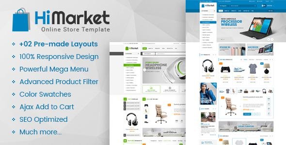 Himarket - Responsive Magento 2 Digital Store Theme
           TFx