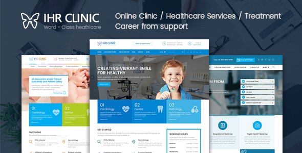 IHR Clinic HTML5 Template
           TFx