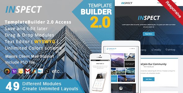 Inspect - Responsive Email + MailBuild Online
           TFx