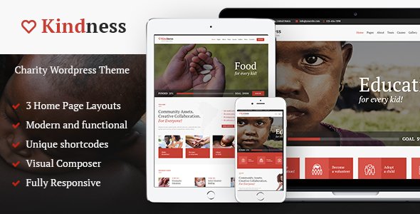 Kindness - Charity & Donation Organization Theme
           TFx