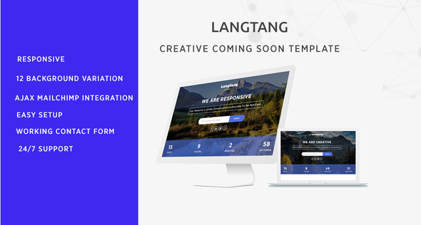 Langtang - Coming Soon Template
           TFx