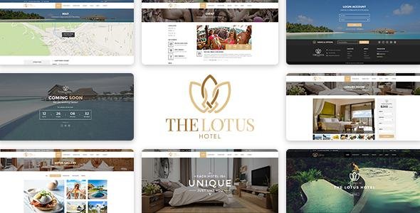 Lotus - Hotel Booking PSD Template
           TFx