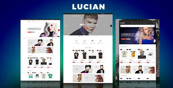 Lucian - eCommerce Fashion Template
           TFx