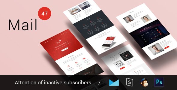 Mail 47 - Multipurpose & Responsive Email Template + Builder
           TFx
