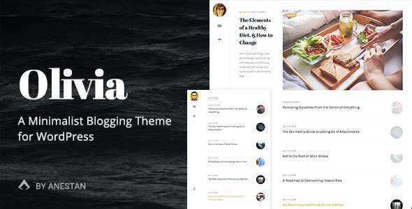 Olivia - Responsive WordPress Blog Theme
           TFx