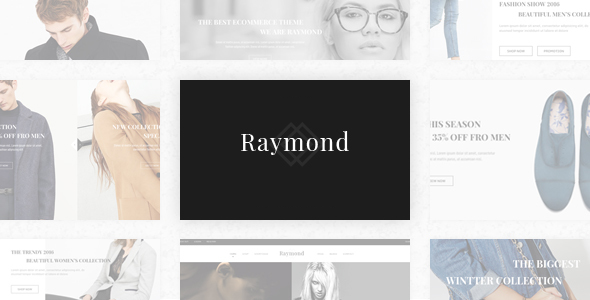 Raymond - Responsive Shopify Theme
           TFx