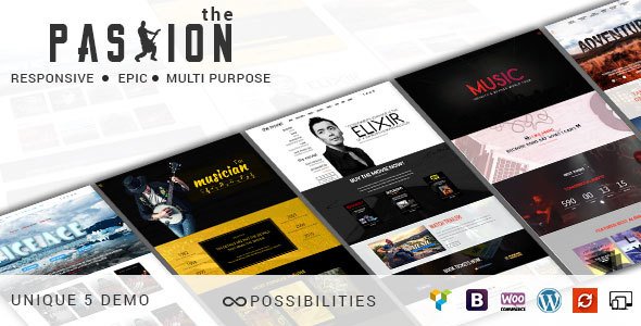 THE PASSION - Multipurpose Movie & Music WP Theme
           TFx