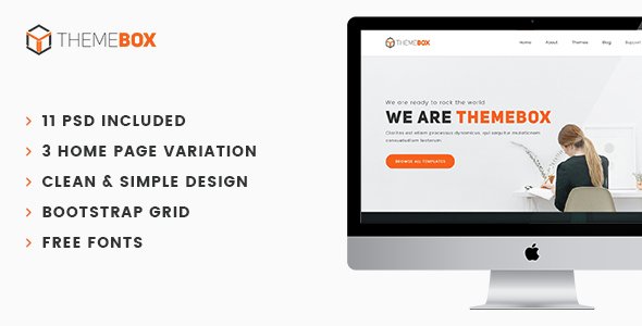 Themebox - Unique Digital Products, Marketplace, Multipurpose Ecommerce Template
           TFx