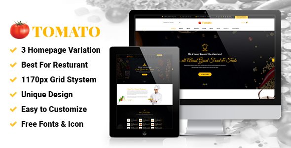 Tomato- Restaurant PSD Template
           TFx