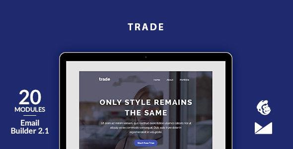 Trade Email Template + Online Emailbuilder 2.1
           TFx