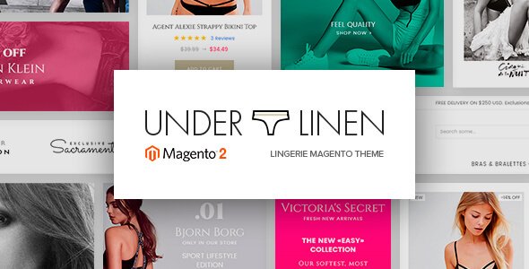 Underlinen - Lingerie Magento 2 Theme
           TFx