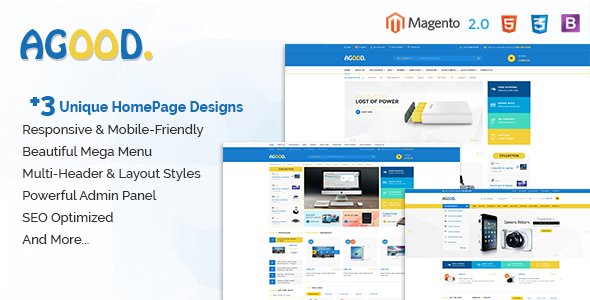 Agood - Responsive Multipurpose Magento 2 Theme
           TFx