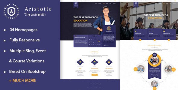 Aristotle - Education HTML template
           TFx