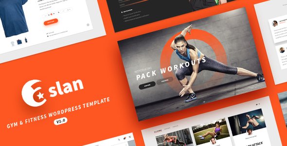 Aslan - Modern Gym & Fitness Responsive WordPress Theme
           TFx