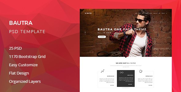 Bautra Multipurpose PSD Template
           TFx