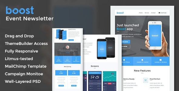 Boost - App Promotional Email + Online Builder Access
           TFx