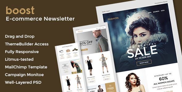Boost - E-commerce Newsletter + Online Builder Access
           TFx