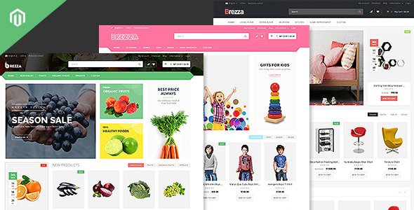 Brezza Fruit Store - Magento Responsive Theme
           TFx