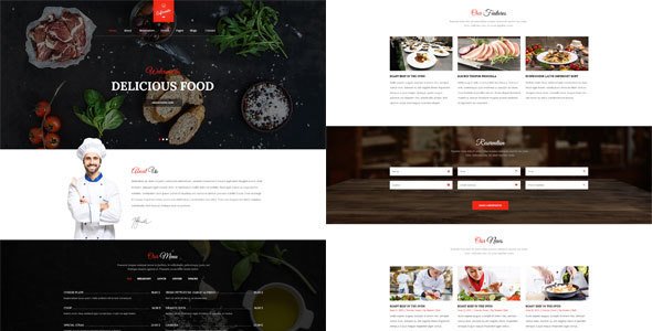Cafe Resto - Restaurant HTML Template
           TFx