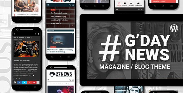 GDN - Magazine Blog & Video Theme
           TFx