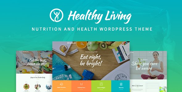 Healthy Living - Nutrition, Weight Loss & Wellness WordPress Theme
           TFx