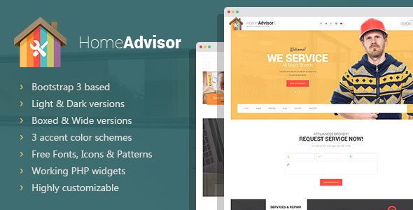 Home advisor - Appliance Repair WordPress Theme
           TFx