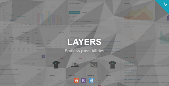Layers - Responsive Admin Dashboard Template
           TFx