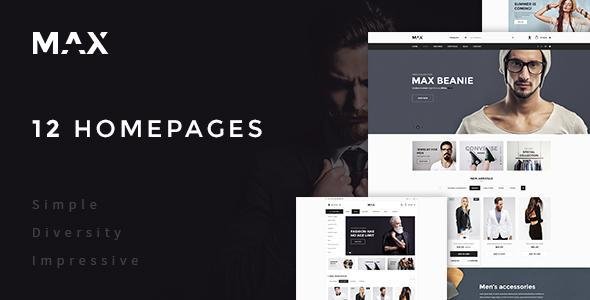 MAX - Multipurpose Ecommerce PSD Template
           TFx