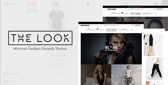 Minimal Fashion Shopify Theme - The Look
           TFx