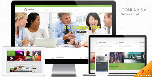 Mino - Business, Coporate Joomla 3 Responsive Templates
           TFx