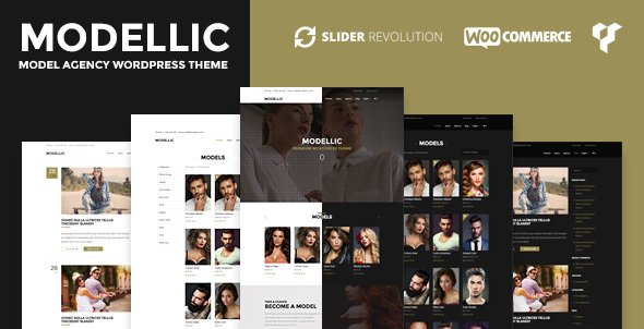 Modellic - WooCommerce & Booking Model Agency WordPress Theme
           TFx