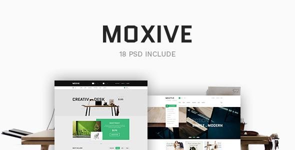 Moxive - eCommerce PSD Template
           TFx