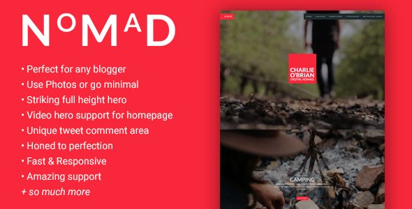 NMD - A Theme for the WordPress Blogger
           TFx