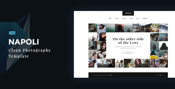 Napoli Photography Template - On the other side of the Lens 
           TFx
