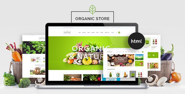 Organic Food & Eco Products Site Template
           TFx