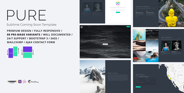 PURE - Sublime Coming Soon Template
           TFx