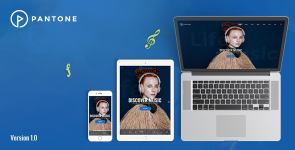 Pantone - Music / Artist / Singers / Bands WordPress Theme
           TFx